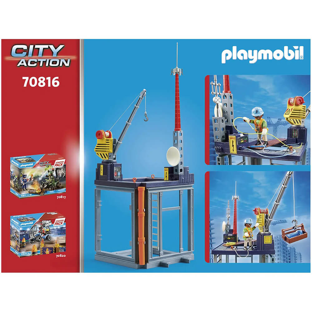 PLAYMOBIL City Action Starter Pack Construction Site (70816)