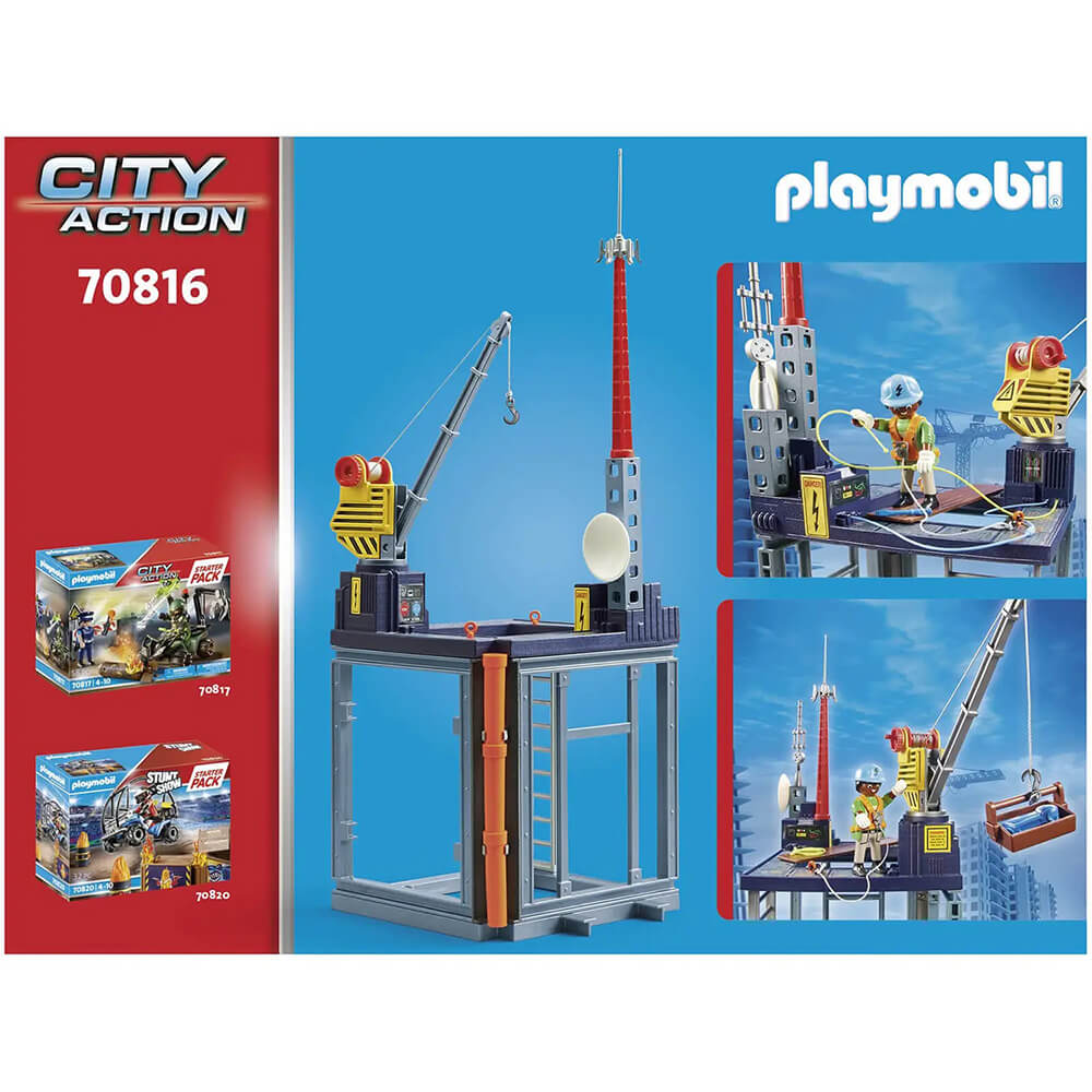 PLAYMOBIL City Action Starter Pack Construction Site (70816)