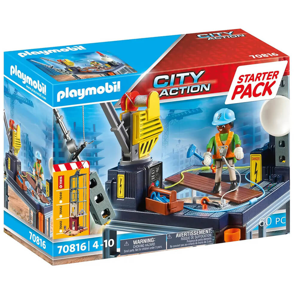 PLAYMOBIL City Action Starter Pack Construction Site (70816)