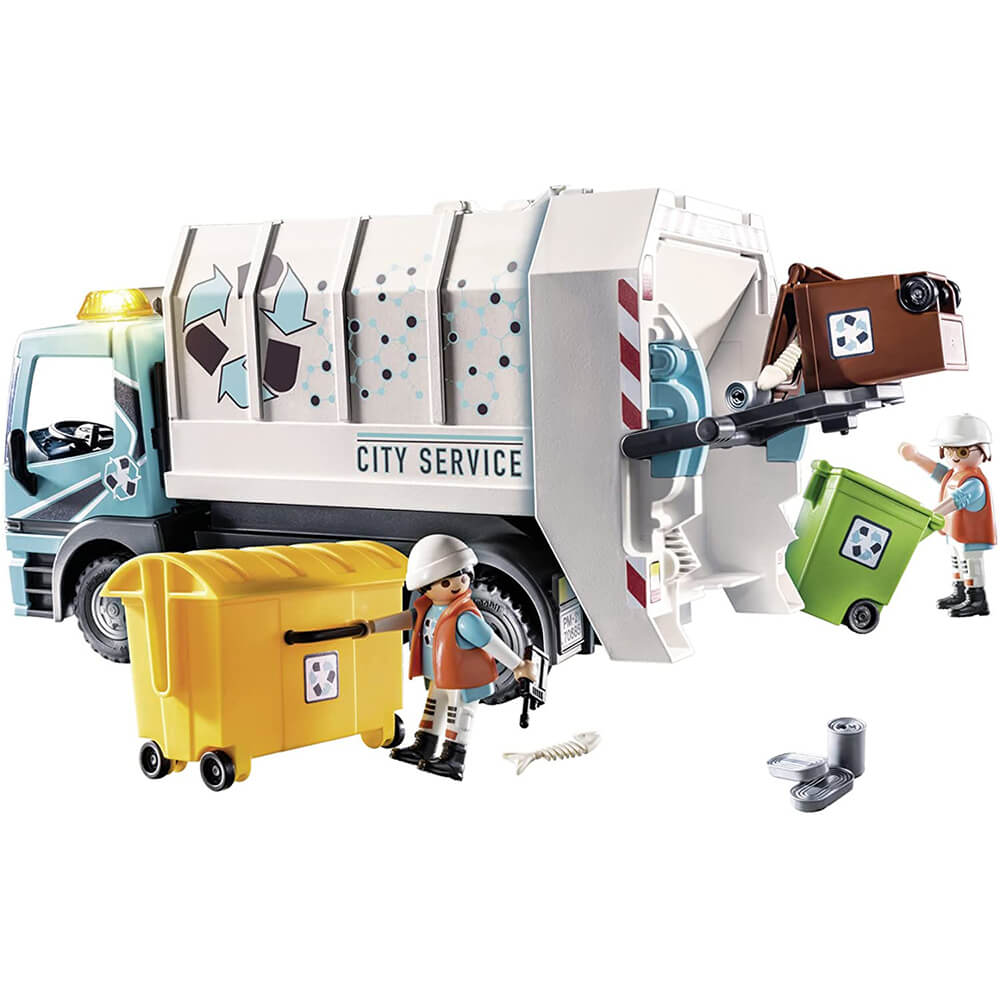 PLAYMOBIL City Life City Recycling Truck (70885)