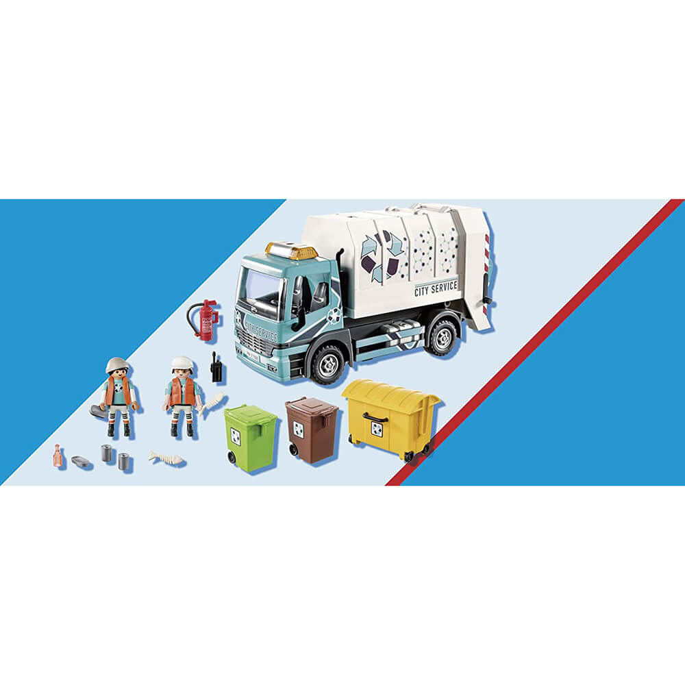 PLAYMOBIL City Life City Recycling Truck (70885)