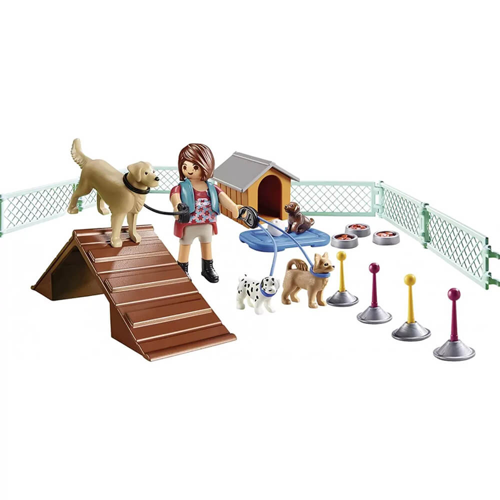 PLAYMOBIL City Life Dog Trainer Gift Set (70676)