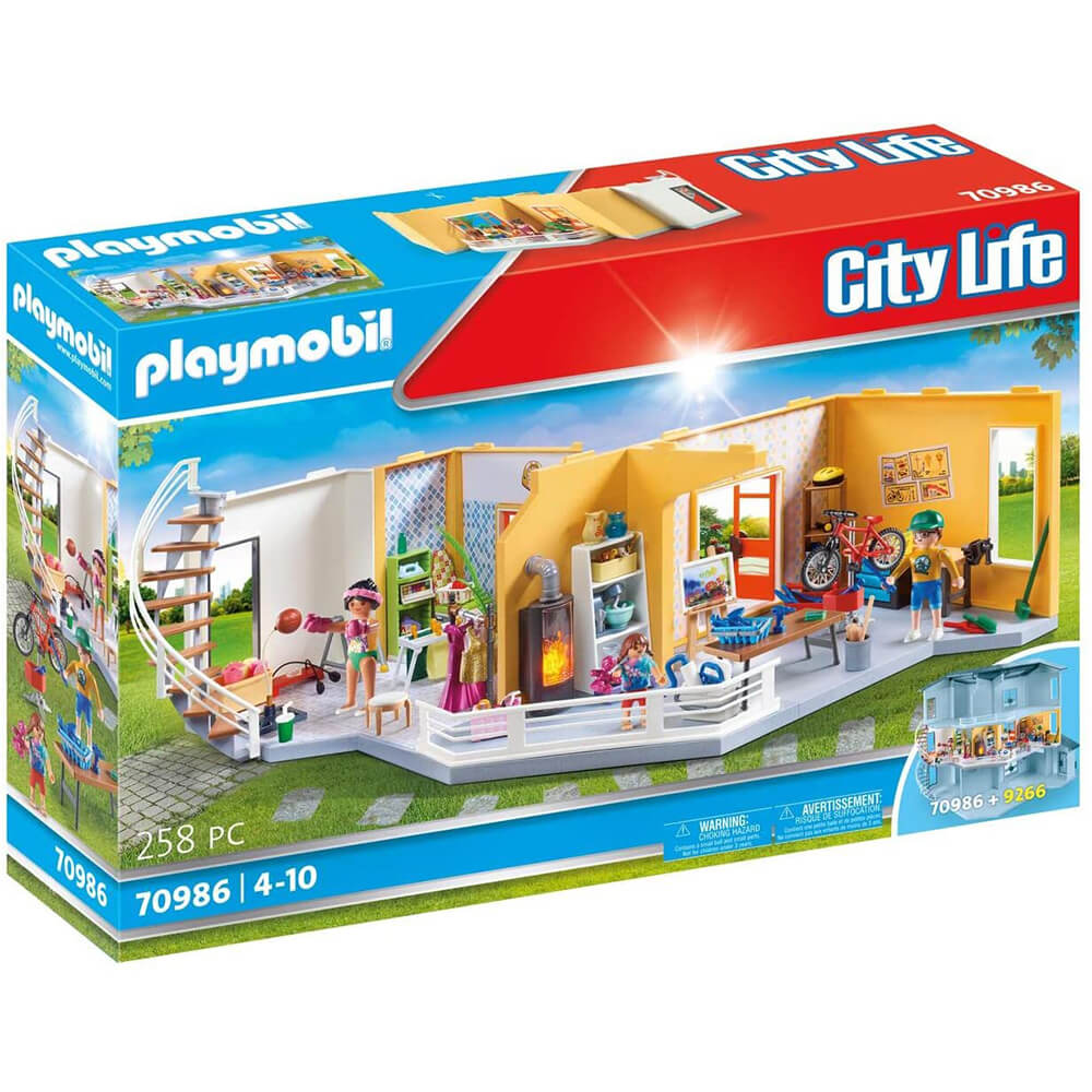 Playmobil City Life Modern House Floor Extension Set (70986)