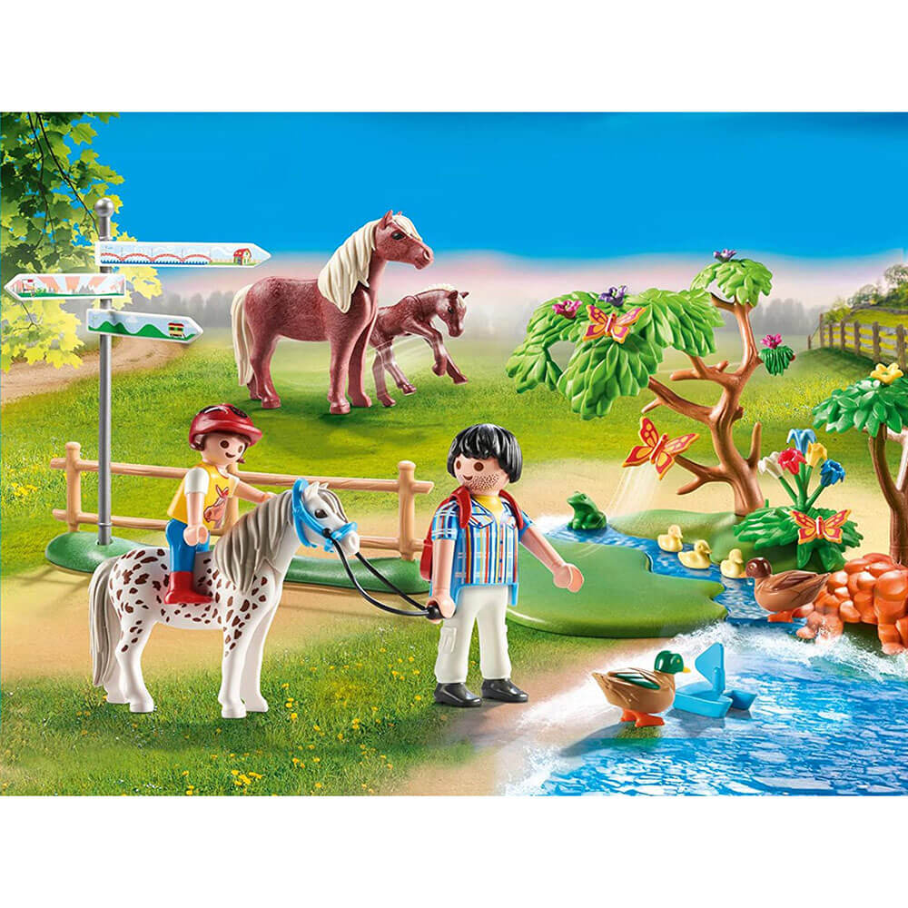 Playmobil Country Adventure Pony Ride Set (70512)