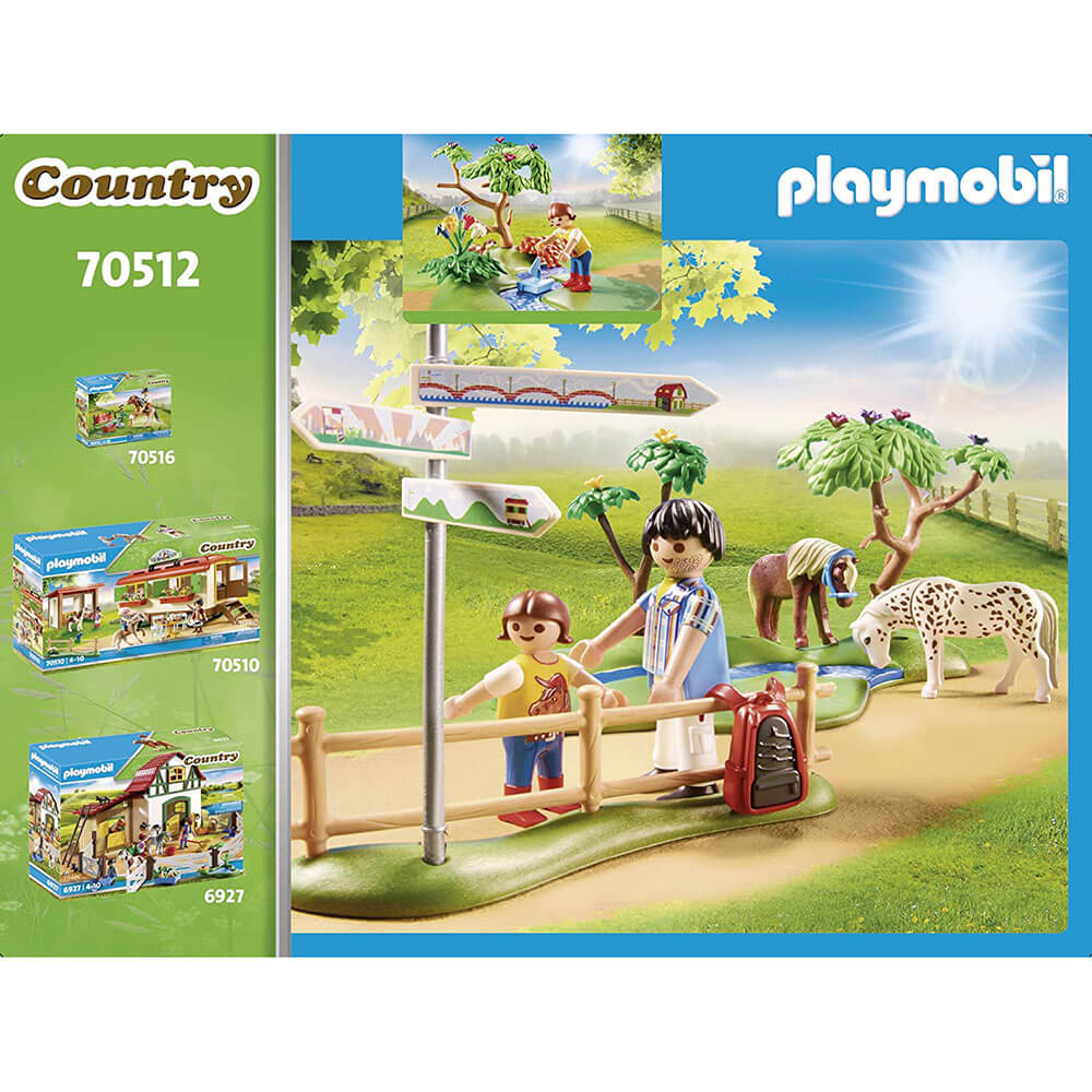 Playmobil Country Adventure Pony Ride Set (70512)
