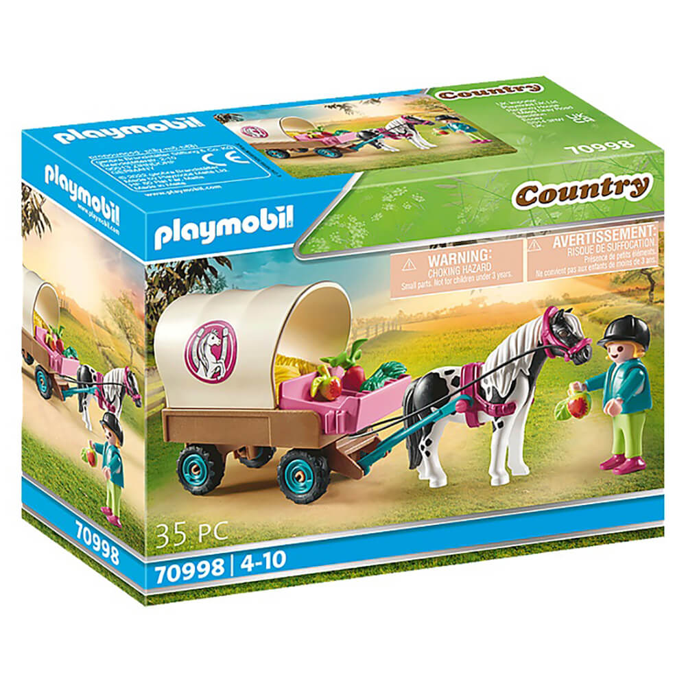Playmobil Country Adventure Pony Wagon Set (70998)