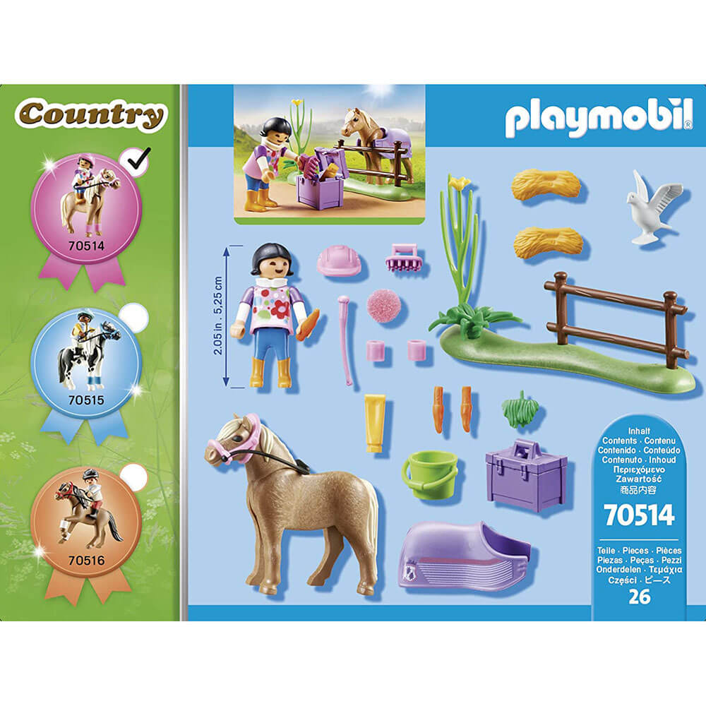 Playmobil Country Collectible Icelandic Pony (70514)