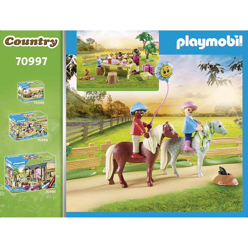 PLAYMOBIL Country Pony Farm Birthday Party (70997)