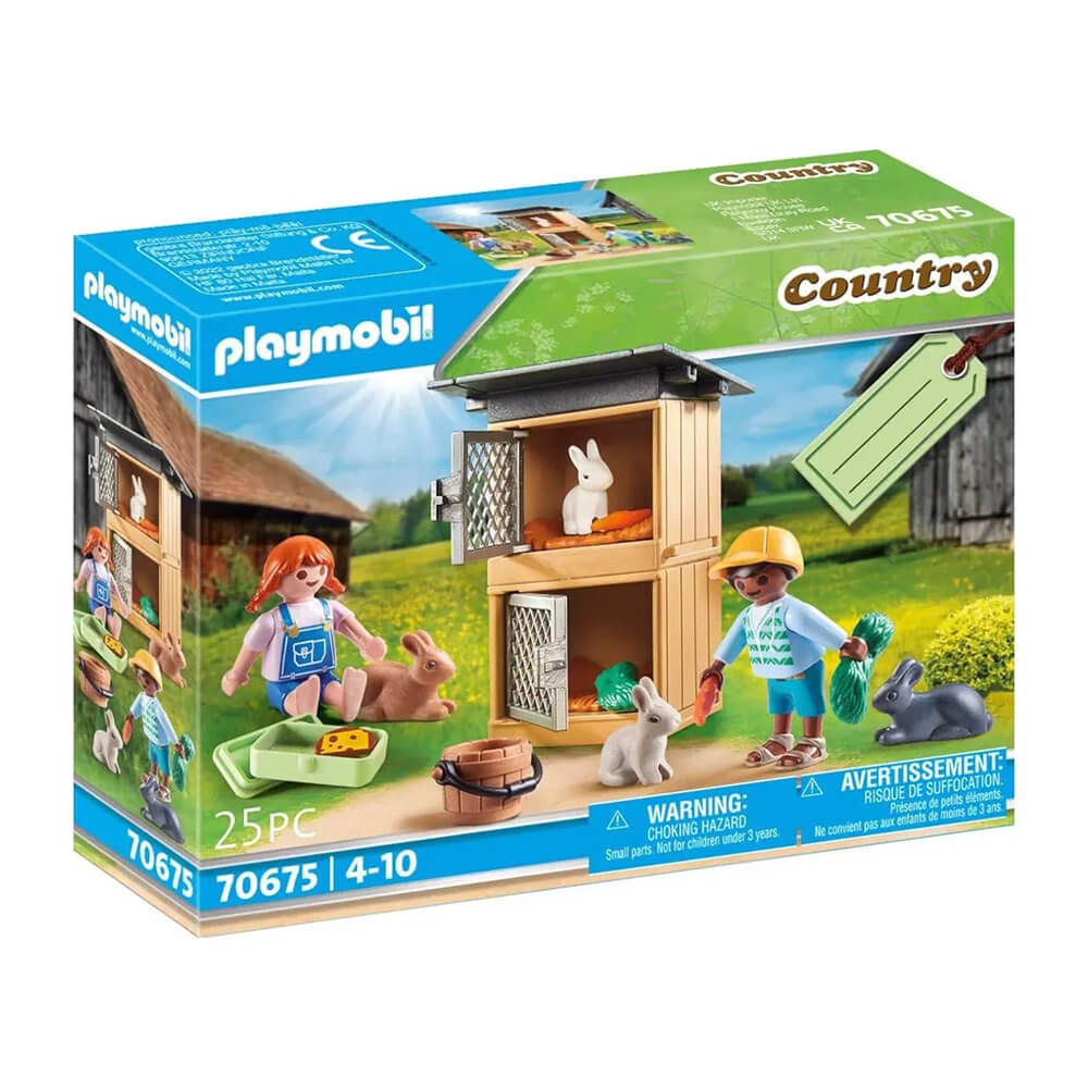 PLAYMOBIL Country Rabbit Pen Gift Set (70675)