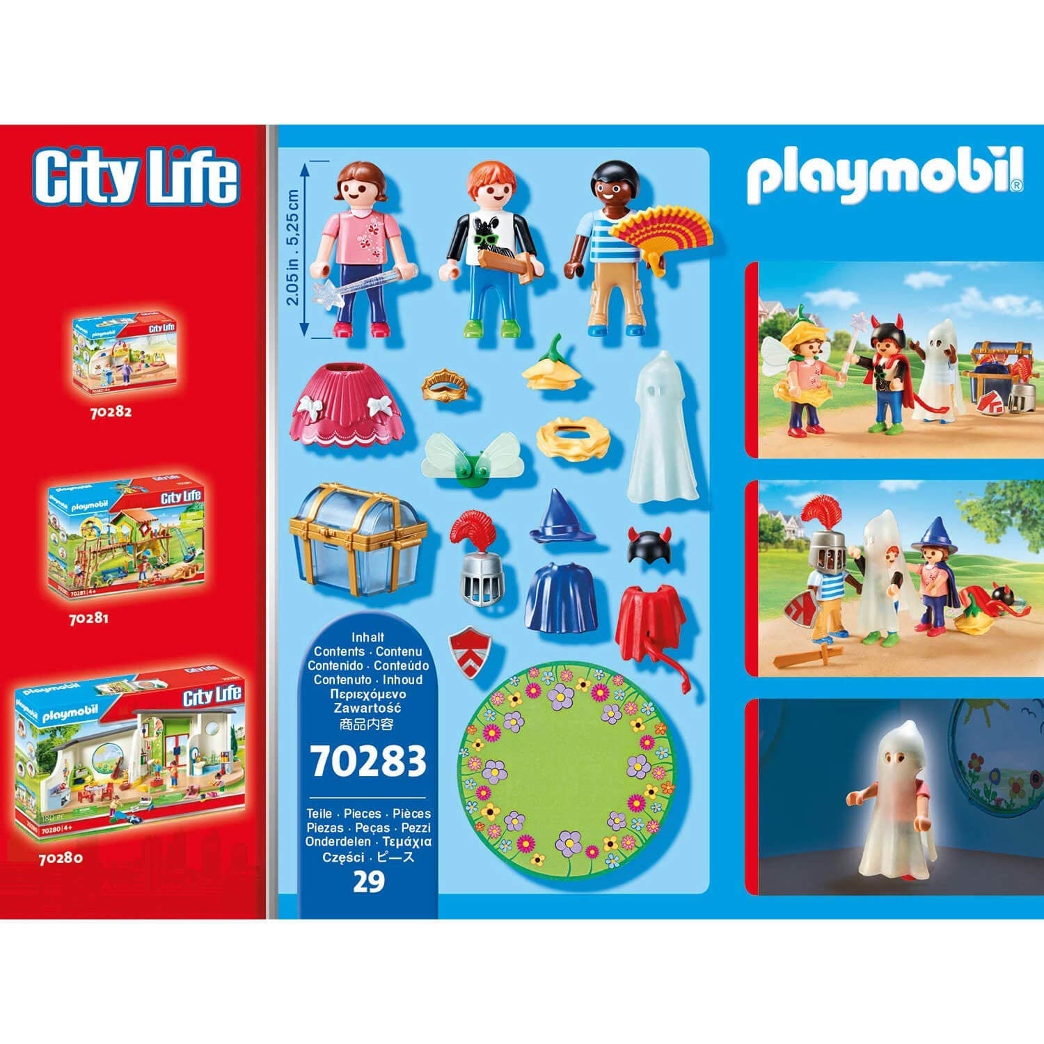 PLAYMOBIL Daycare Children with Costumes (70283)