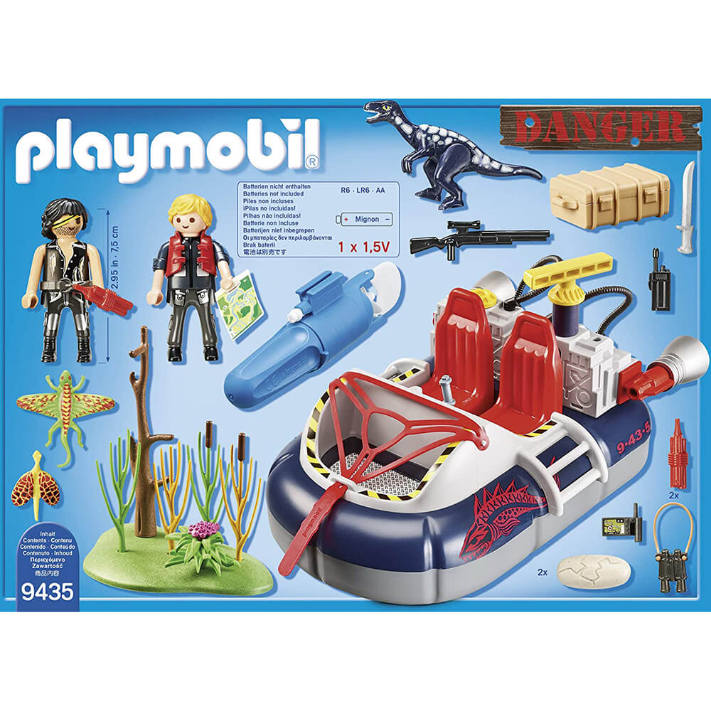PLAYMOBIL Dinos Dino Hovercraft with Underwater Motor (9435)