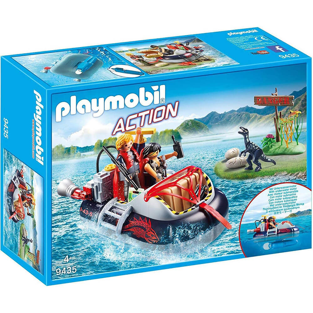 PLAYMOBIL Dinos Dino Hovercraft with Underwater Motor (9435)