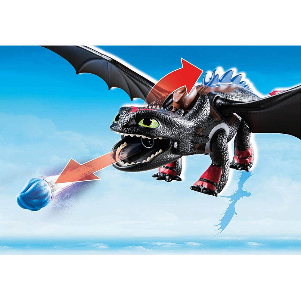 PLAYMOBIL DreamWorks Dragons Race to the Edge Dragon Racing: Hiccup and Toothless (70727)