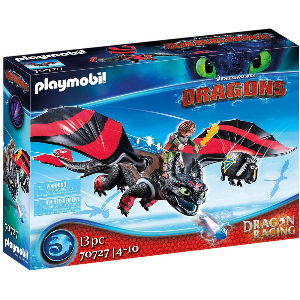 PLAYMOBIL DreamWorks Dragons Race to the Edge Dragon Racing: Hiccup and Toothless (70727)