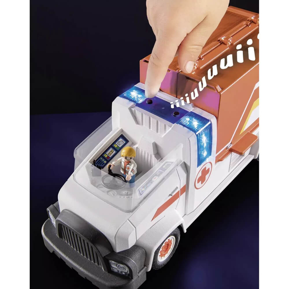 Playmobil DUCK ON CALL Ambulance Playset (70913)