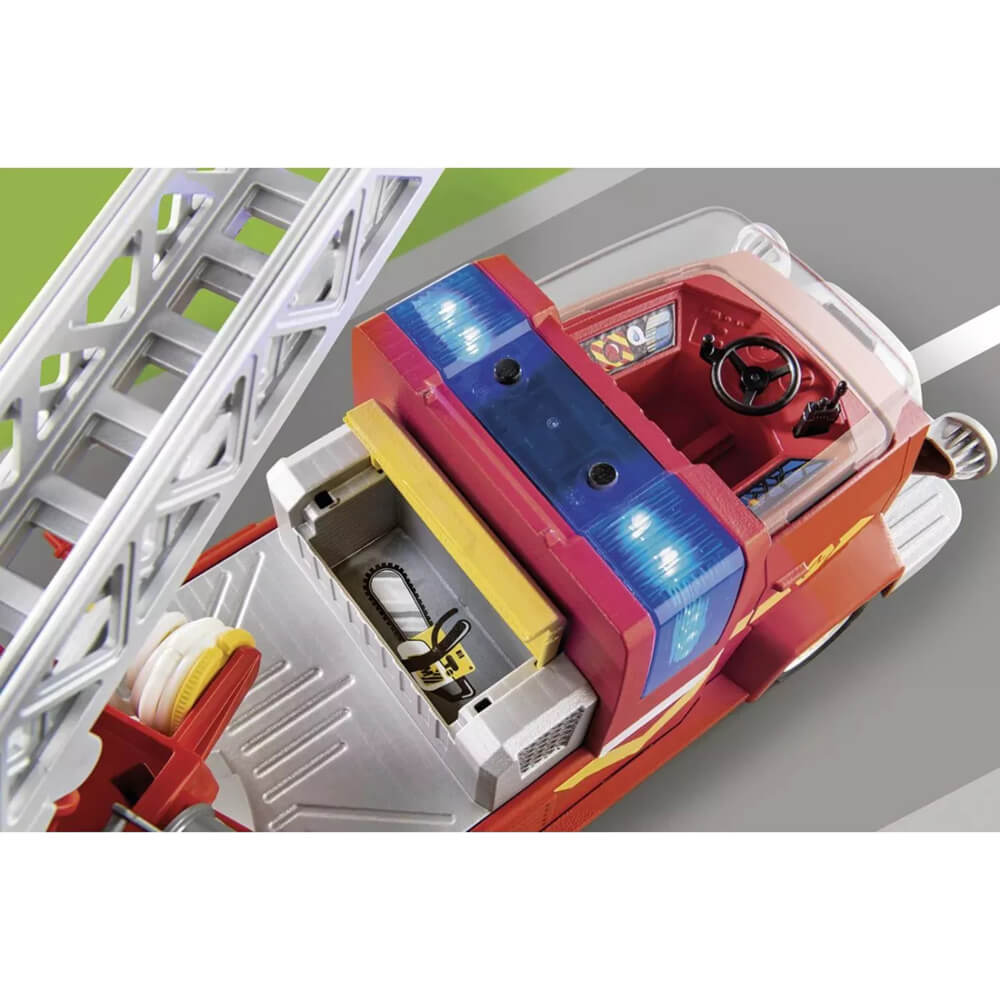 Playmobil DUCK ON CALL Fire Rescue Truck Playset (70911)