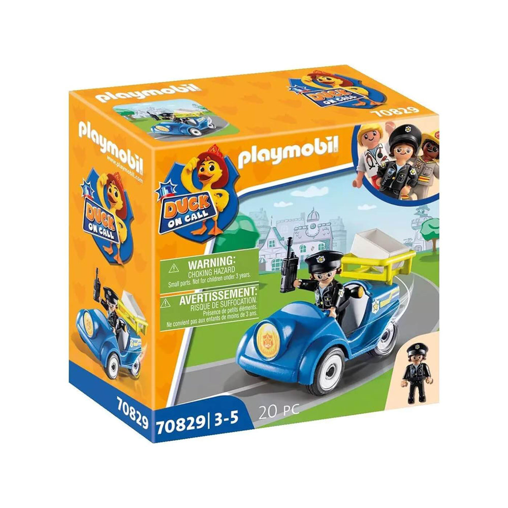 Playmobil DUCK ON CALL Police Mini Car Playset (70829)