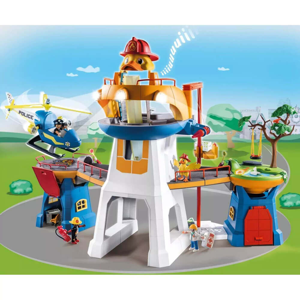 Playmobil DUCK ON CALL The Headquarters Playset (70910)