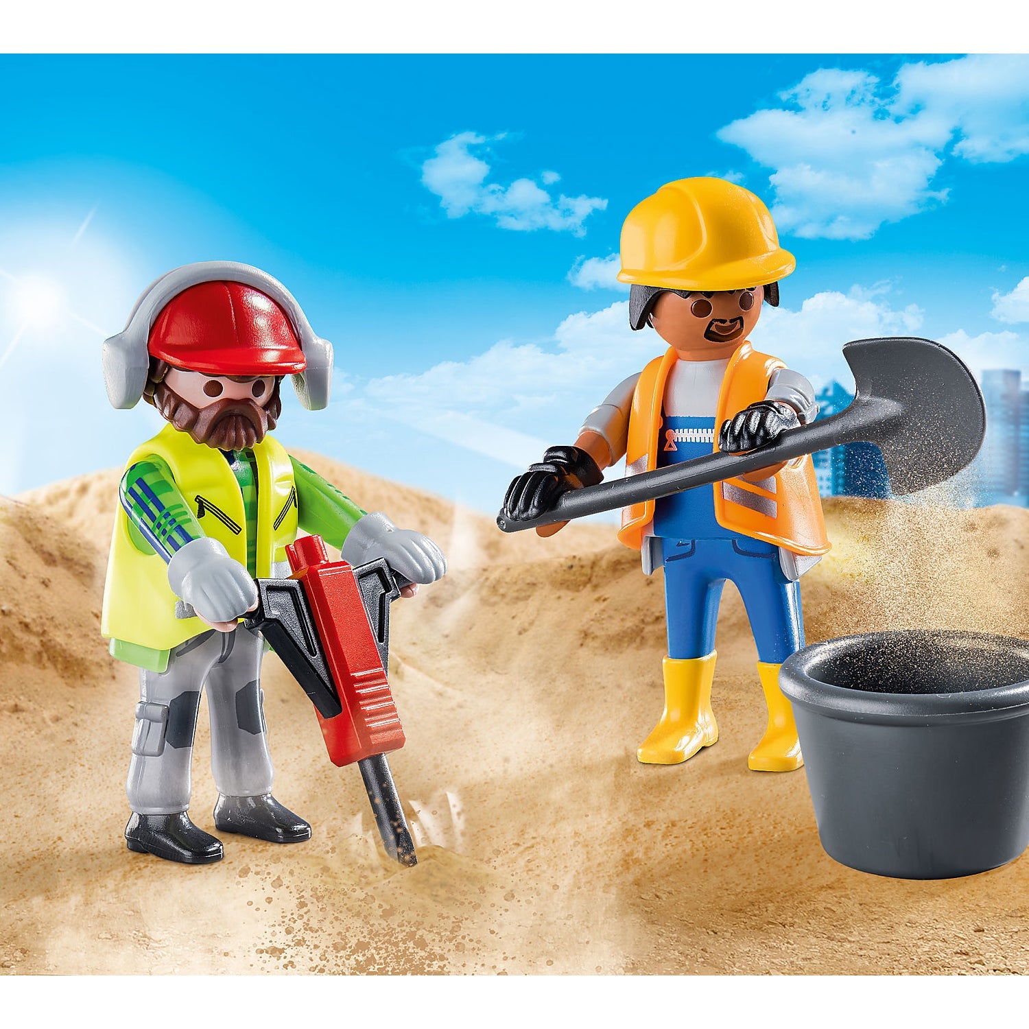 PLAYMOBIL DuoPack Construction Workers (70272)