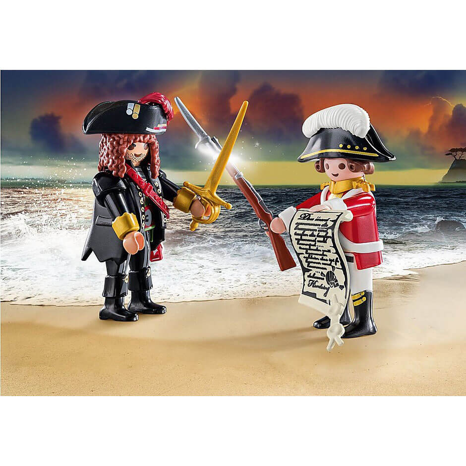PLAYMOBIL DuoPack Pirate and Redcoat (70273)