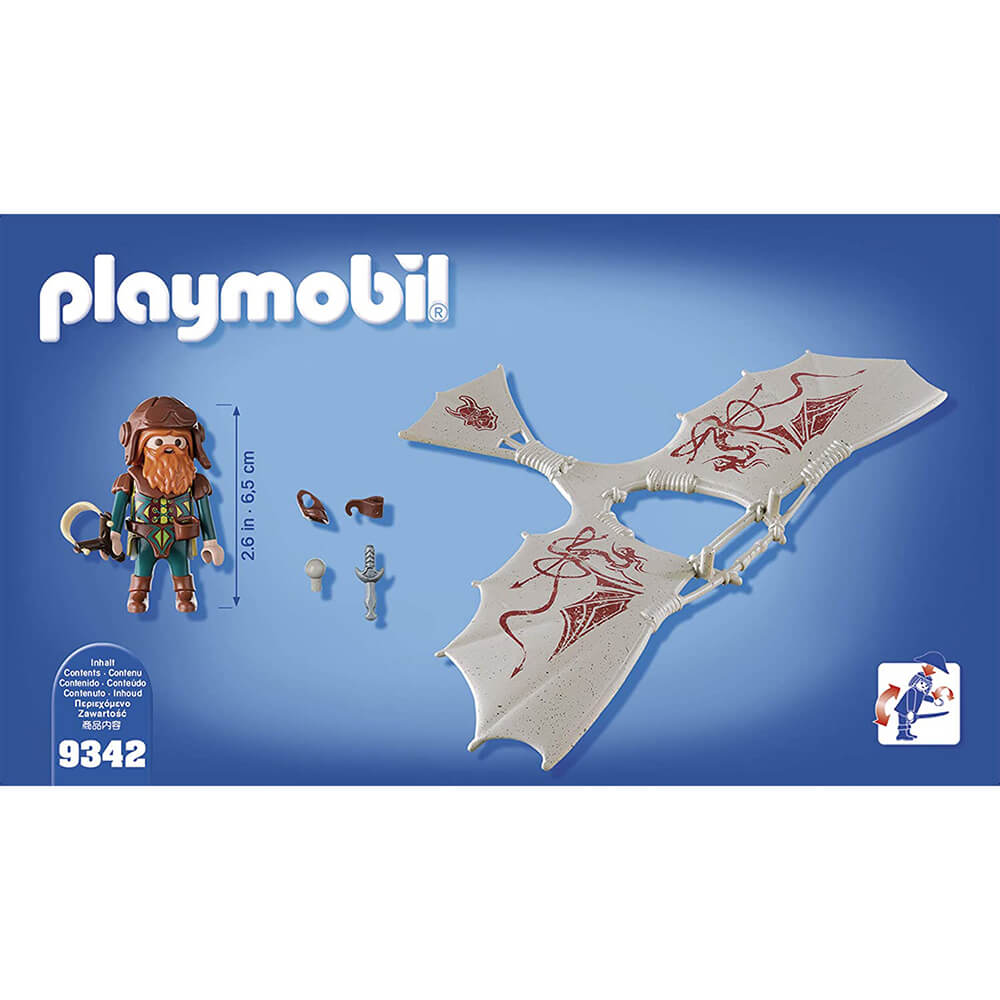 PLAYMOBIL Dwarf Kingdom Dwarf Flyer (9342)