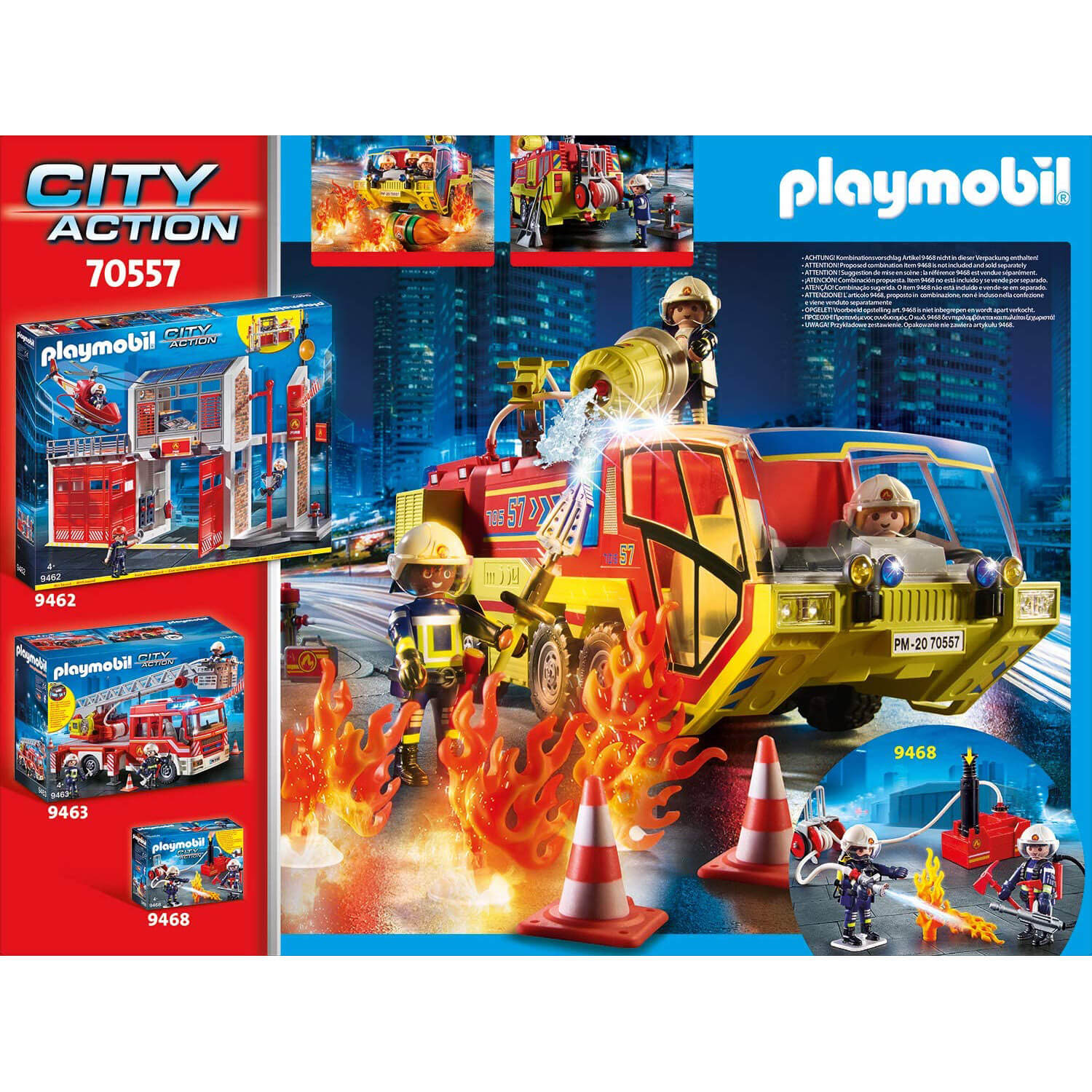 PLAYMOBIL Fire Engine with Truck (70557)