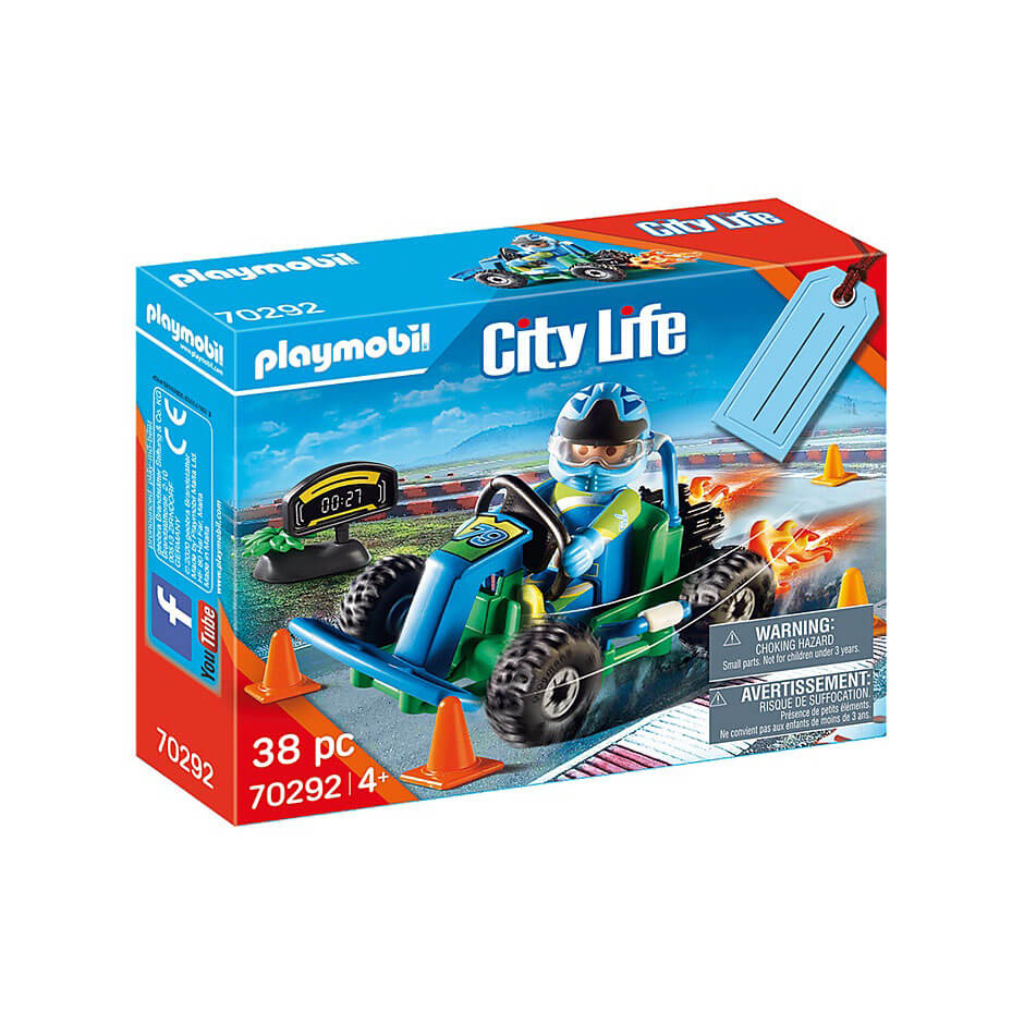 PLAYMOBIL Go-Kart Racer Gift Set (70292)