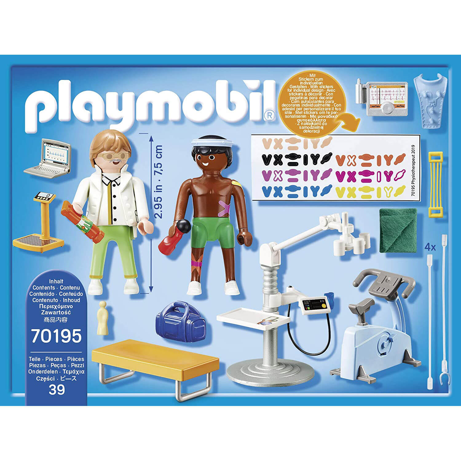 PLAYMOBIL Hospital Physical Therapist (70195)