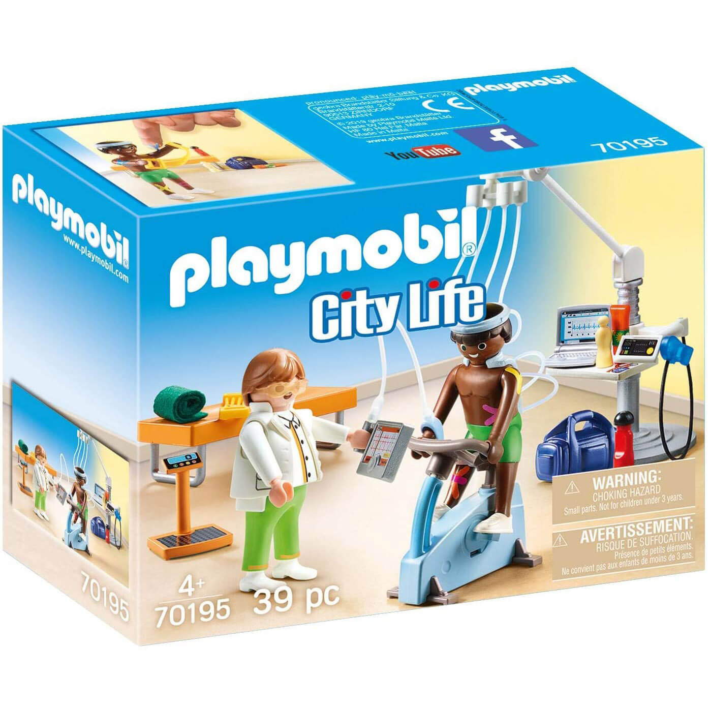 PLAYMOBIL Hospital Physical Therapist (70195)
