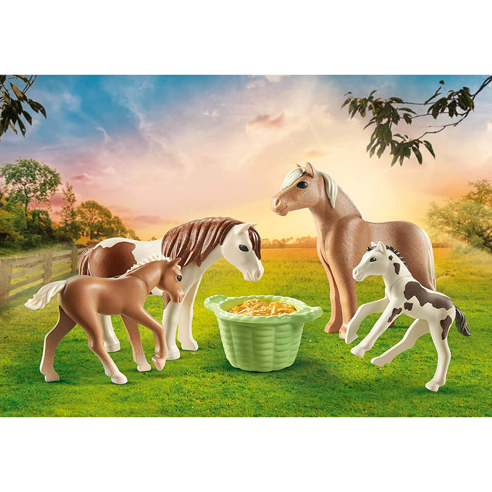 PLAYMOBIL Icelandic Ponies with Foals (71000)