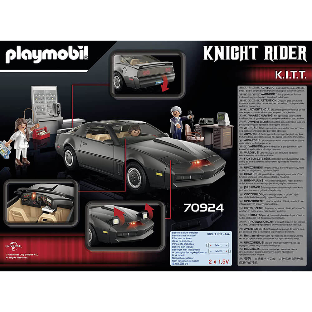 Playmobil Knight Rider K.I.T.T Playset