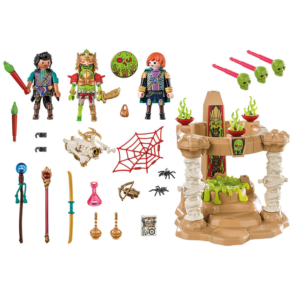 PLAYMOBIL Novelmore Sal'ahari Sands Skeleton Army Temple (70751)