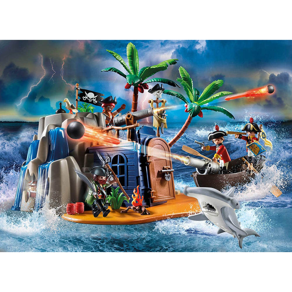 Playmobil Pirate Island Hideout Playset (70556)