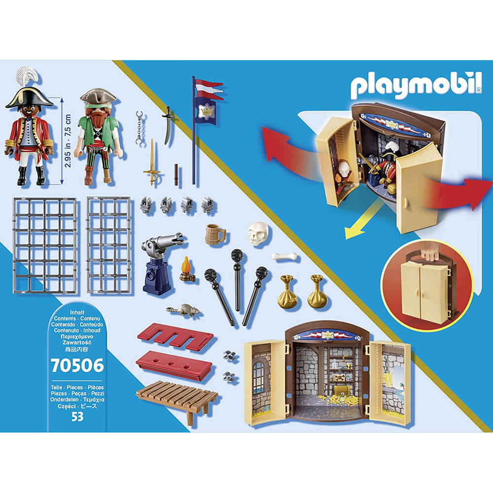PLAYMOBIL Pirates Pirate Adventure Play Box (70506)