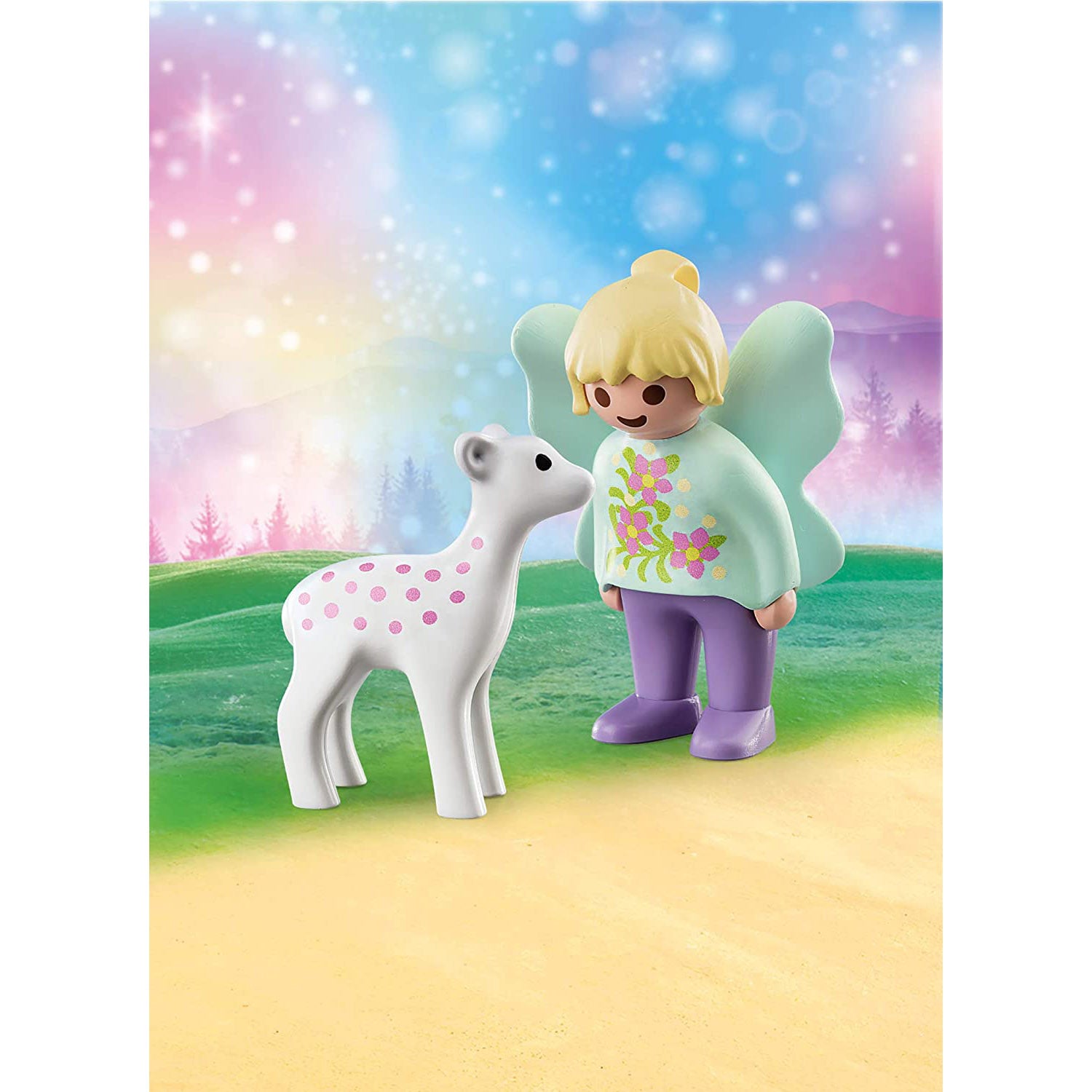 PLAYMOBIL PLAYMOBIL 1.2.3 Fairy Friend with Fawn (70402)