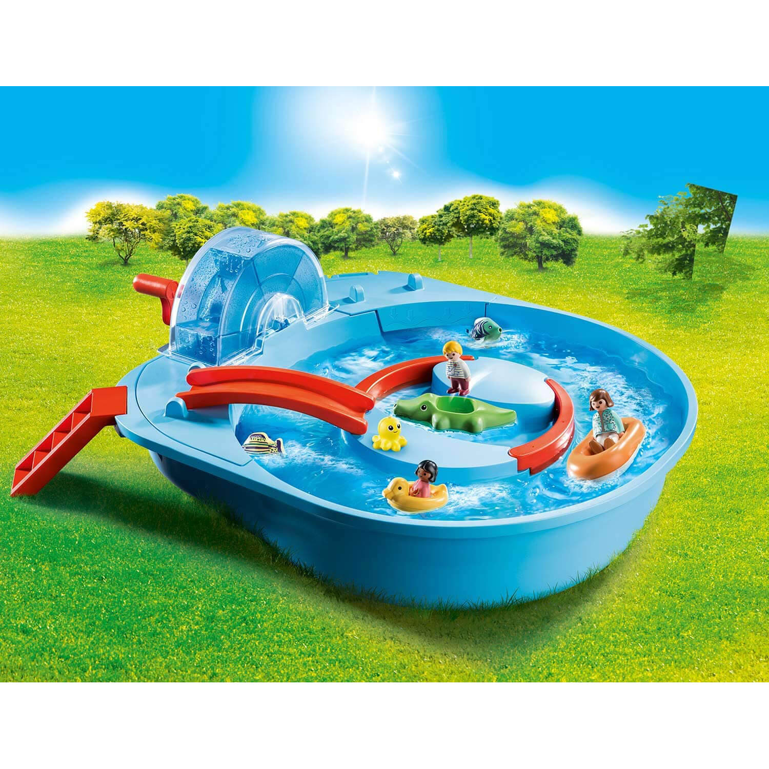 PLAYMOBIL Playmobil 123 AQUA Splish Splash Water Park (70267)