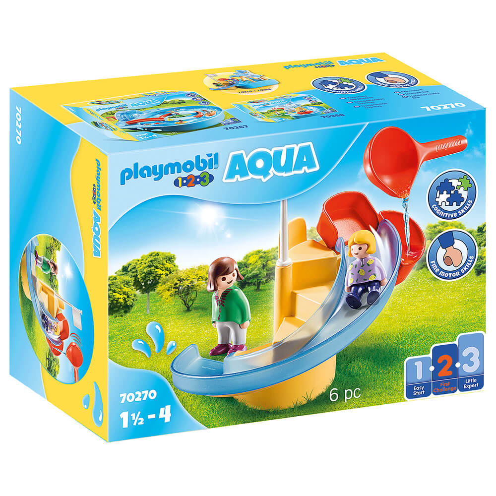 PLAYMOBIL Playmobil 123 AQUA Water Slide (70270)