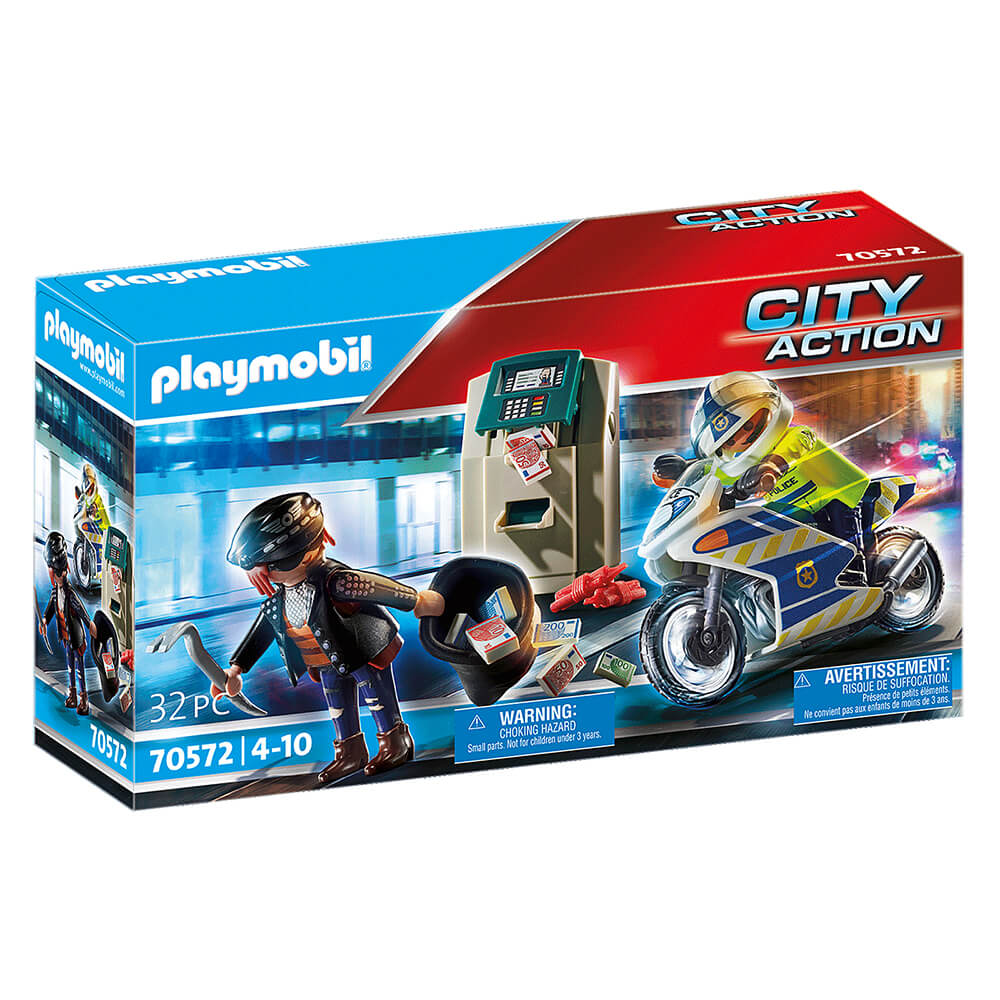 PLAYMOBIL Police Bank Robber Chase (70572)