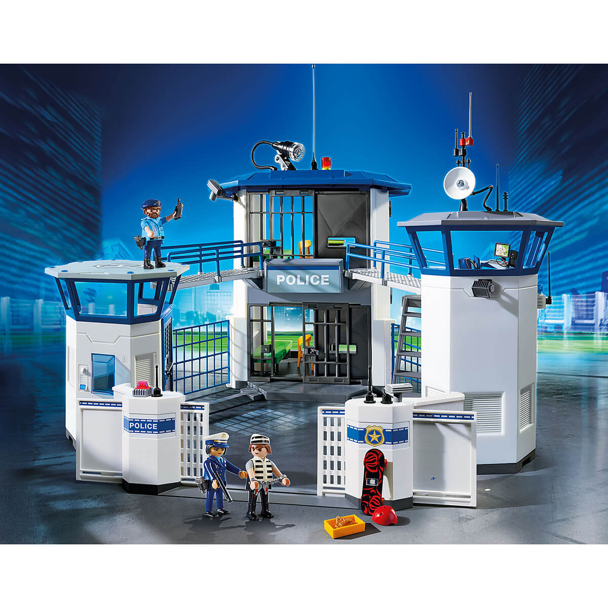 PLAYMOBIL Police Command Center with Prison (6919)