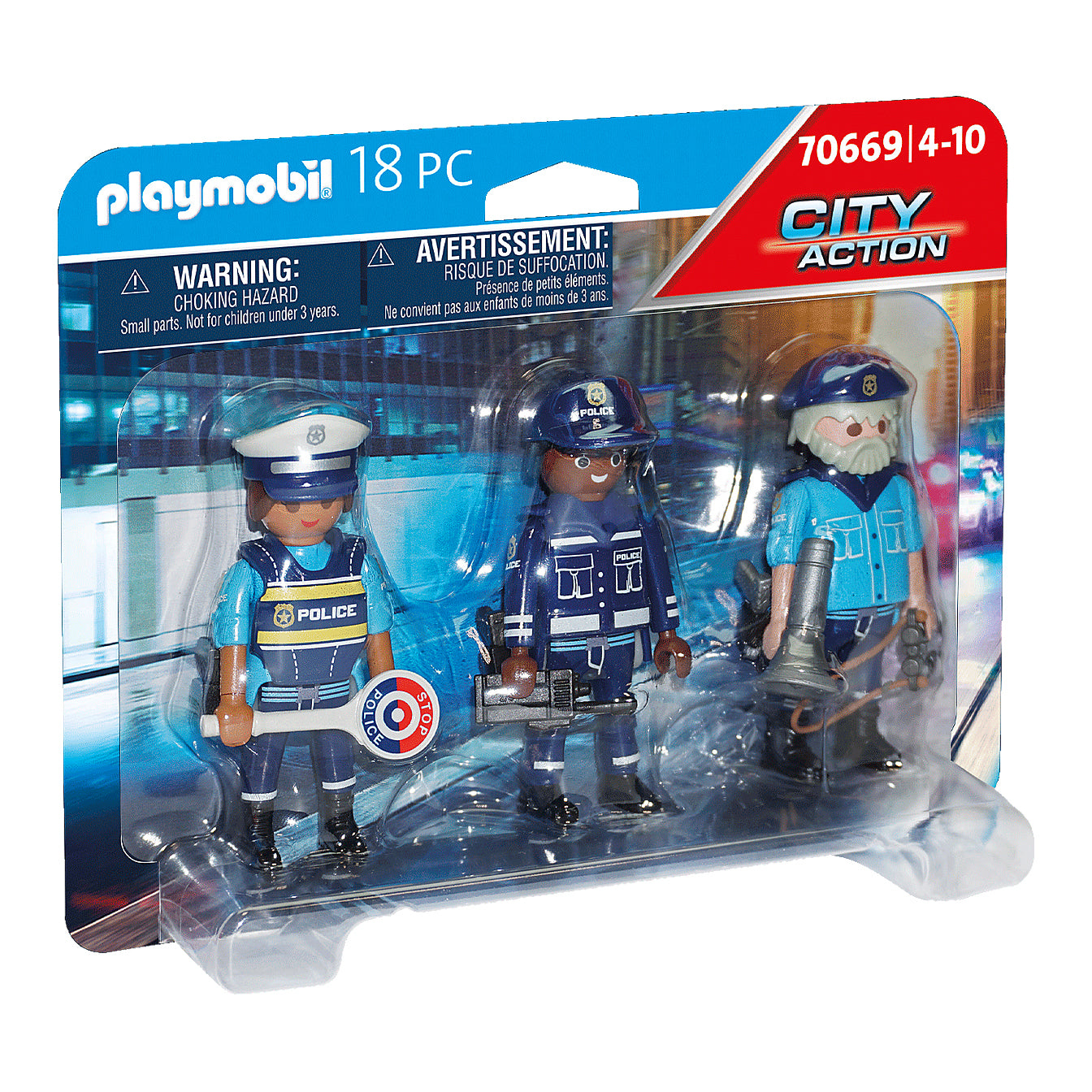 PLAYMOBIL Police Figure Set (70669)
