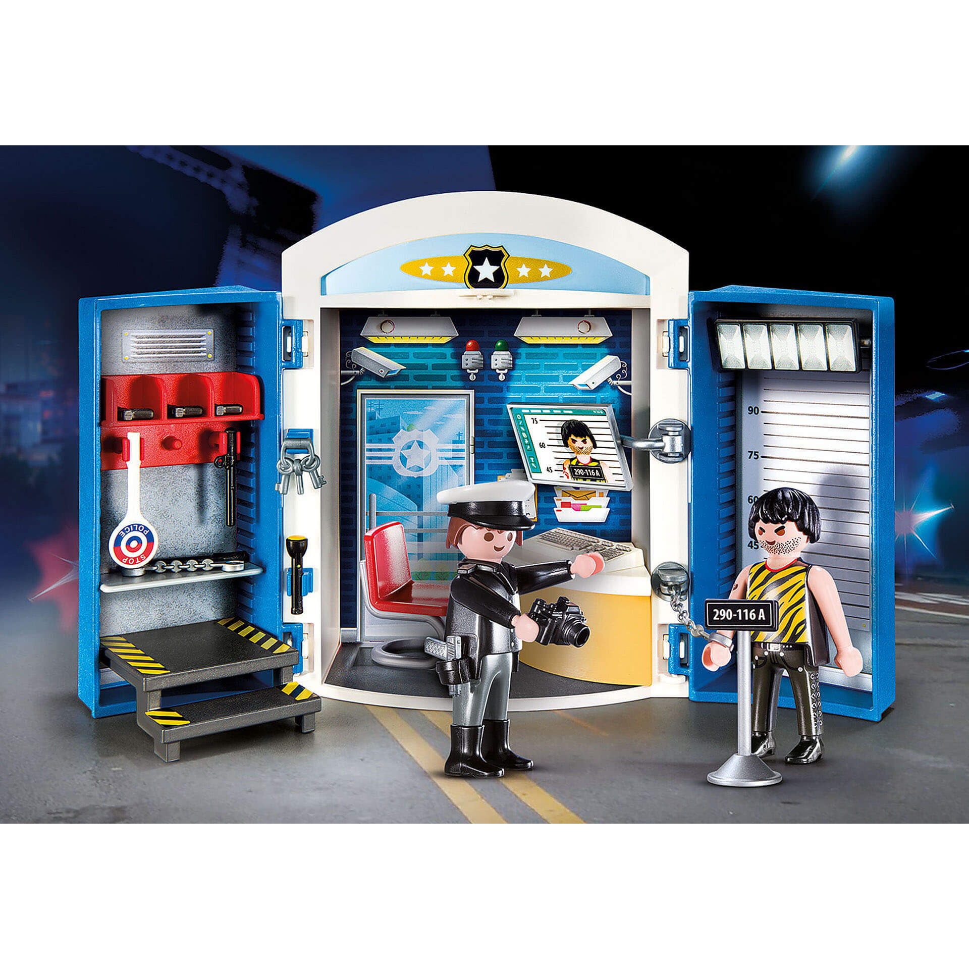 PLAYMOBIL Police Station Play Box (70306)