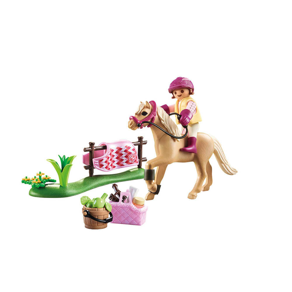 absurd Arv Blot Playmobil Pony Farm Collectible German Riding Playset (70521)