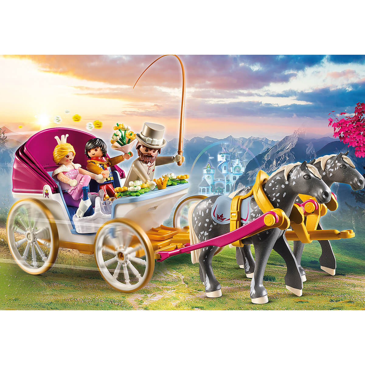 PLAYMOBIL Princess Castle Horse-Drawn Carriage (70449)