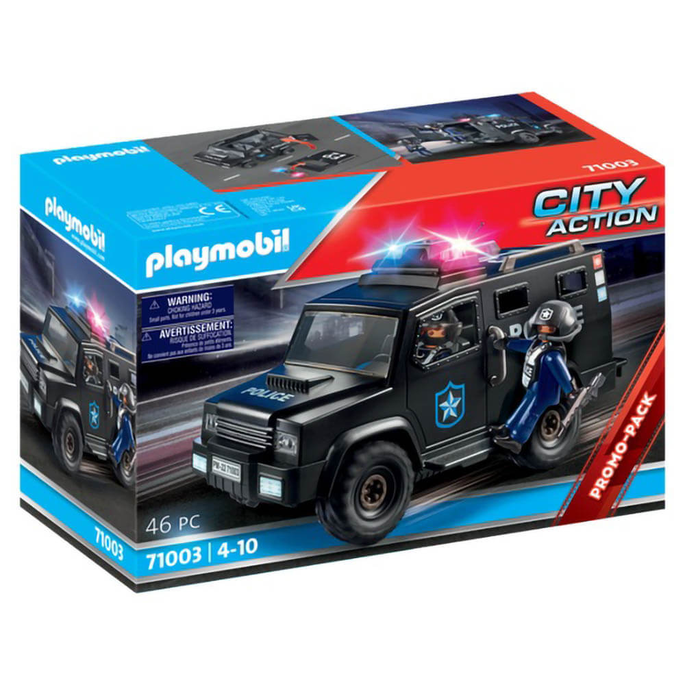 Playmobil Promo Pack Tactical Unit Vehicle Playset (71003)