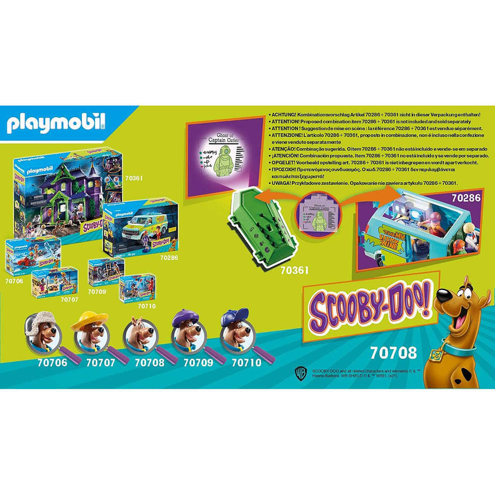 PLAYMOBIL Scooby-Doo! Adventure with Ghost of Captain Cutler (70708)