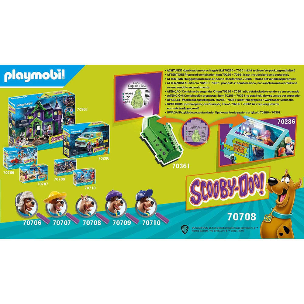 PLAYMOBIL Scooby-Doo! Adventure with Ghost of Captain Cutler
