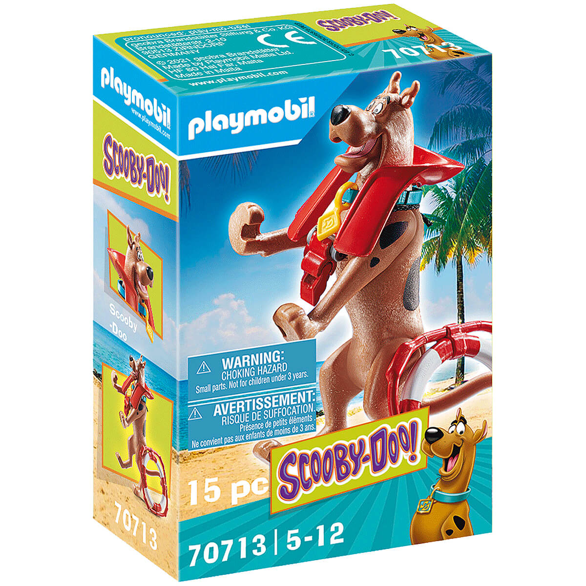 PLAYMOBIL Scooby-Doo! Collectible Lifeguard Figure (70713)