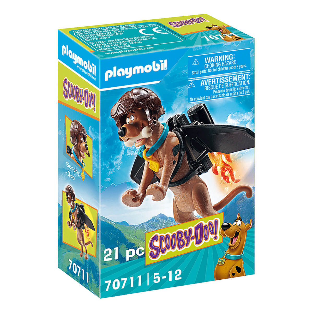 PLAYMOBIL Scooby-Doo! Collectible Pilot Figure (70711)