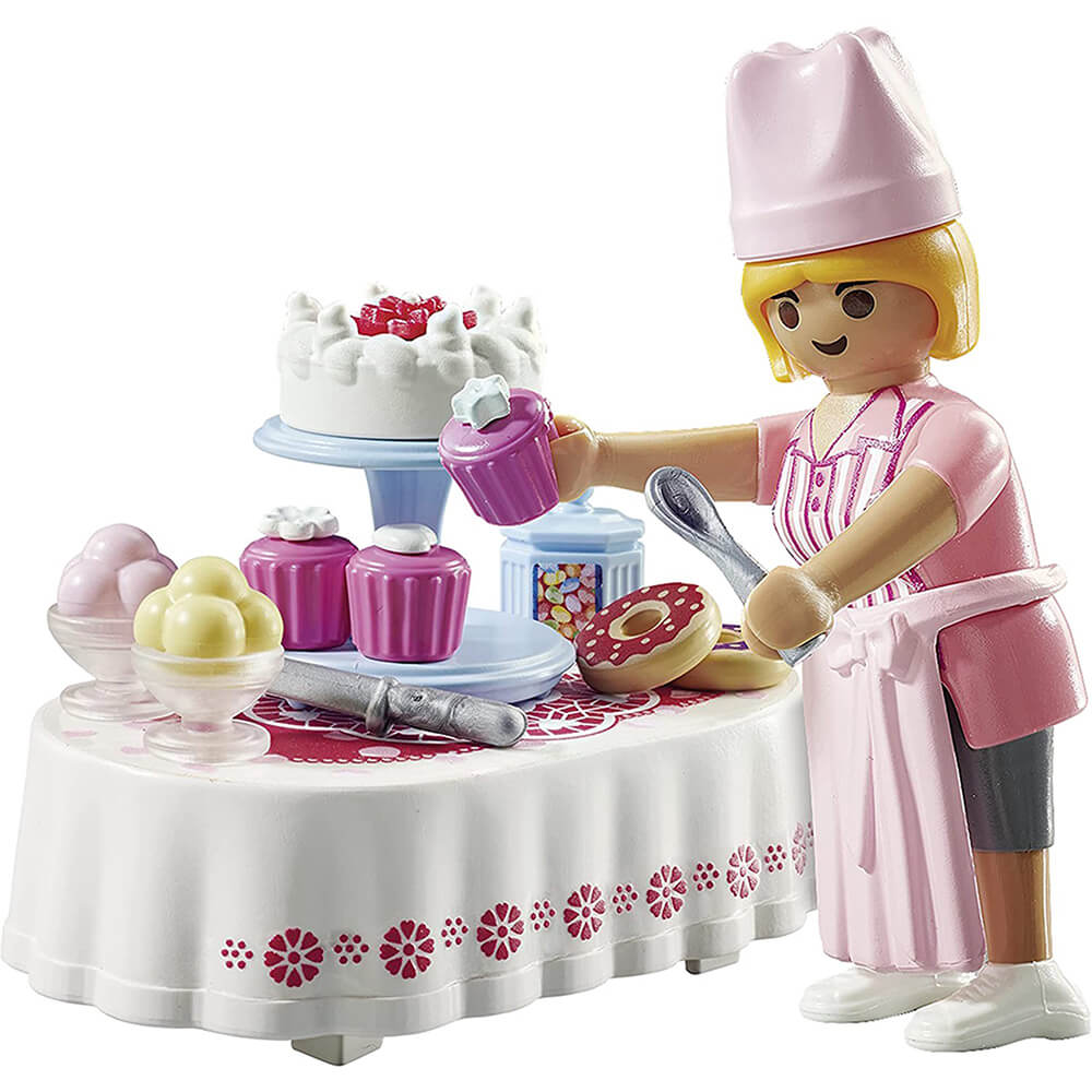 Playmobil Special PLUS Baker with Dessert Table (70381)
