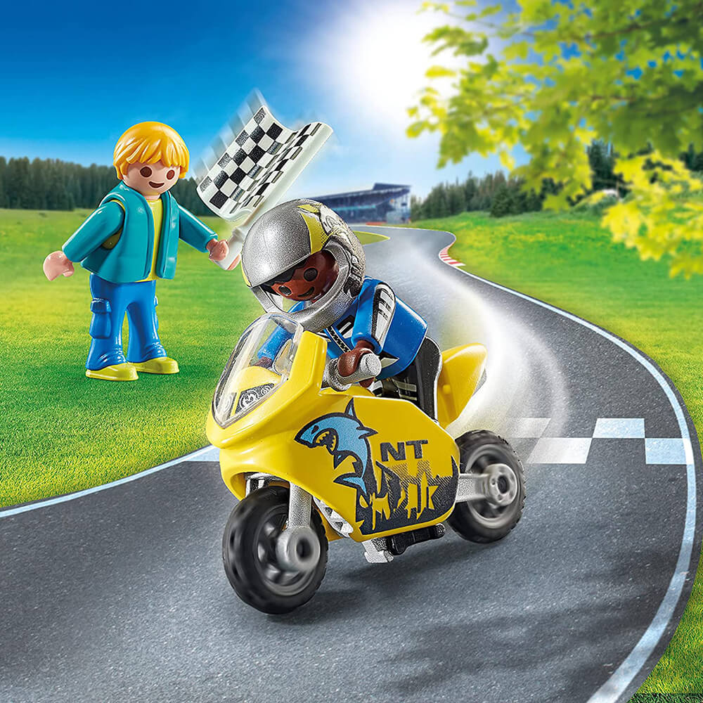 PLAYMOBIL Special PLUS Boys with Motorcycle (70380)